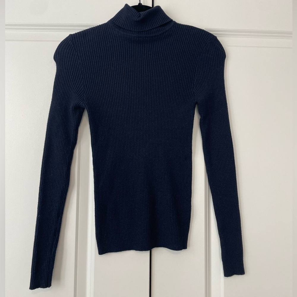 Active USA Midnight Blue Turtleneck Sweater